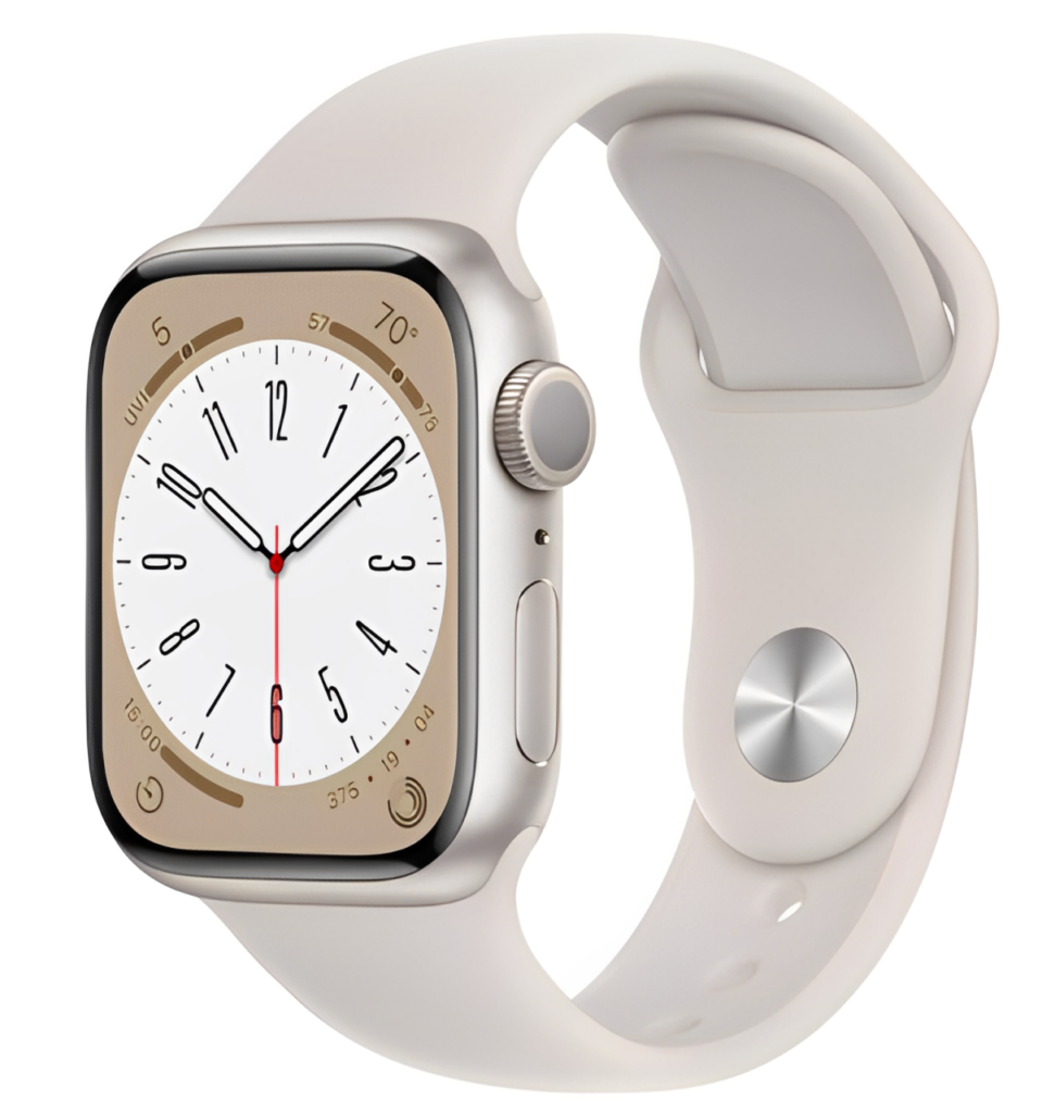 Iphone Apple Watch 8 45 mm Starlight Aluminium / MNP23RB/A