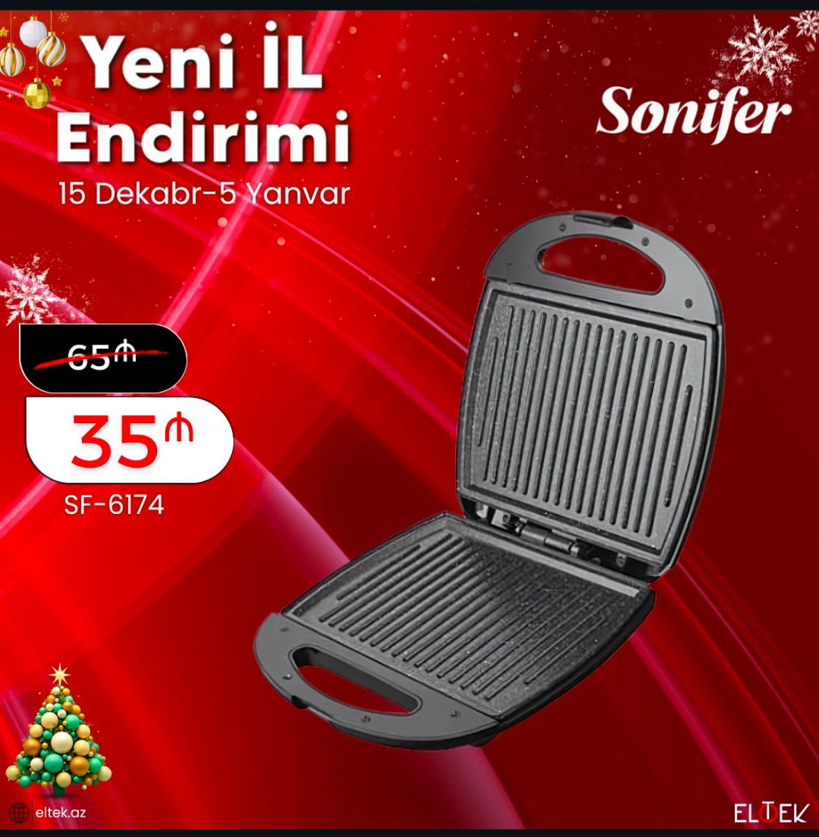 Yeni il endirim kampaniyasi